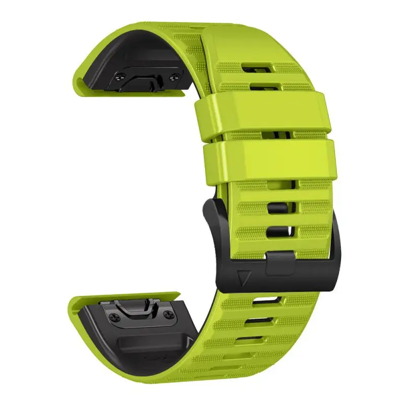 Ремешок силиконовый для наручных часов Garmin Fenix 7 7X 6X 6 5 5X Plus Epix Gen2 Enduro 2, 26 мм
Ремешок силиконовый для наручных часов Garmin Fenix 7 7X 6X 6 5 5X Plus Epix Gen2 Enduro 2, 26 мм