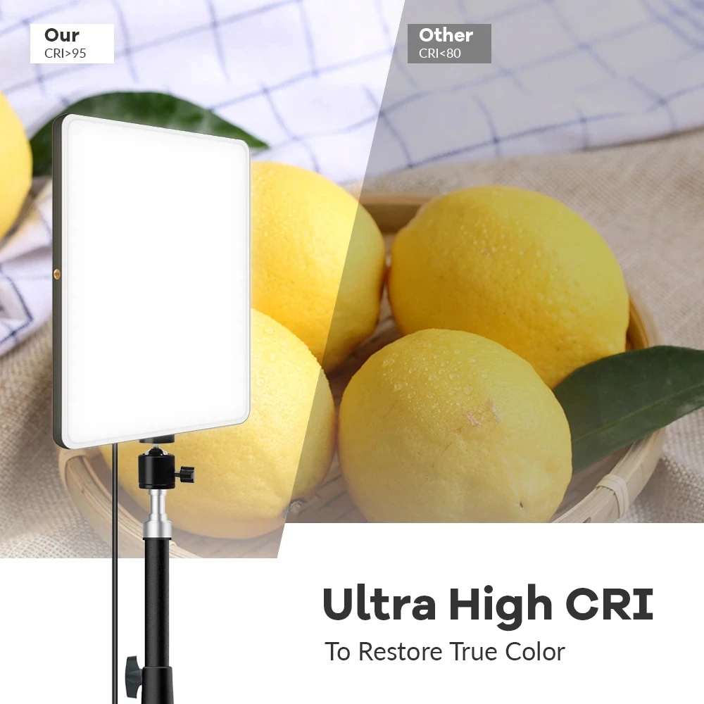 EU Plug 2700k-5700k Photography Lighting For Live Stream Photo Studio Fill Lamp Three Color 
EU Plug 2700k-5700k Photography Lighting For Live Stream Photo Studio Fill Lamp Three Color