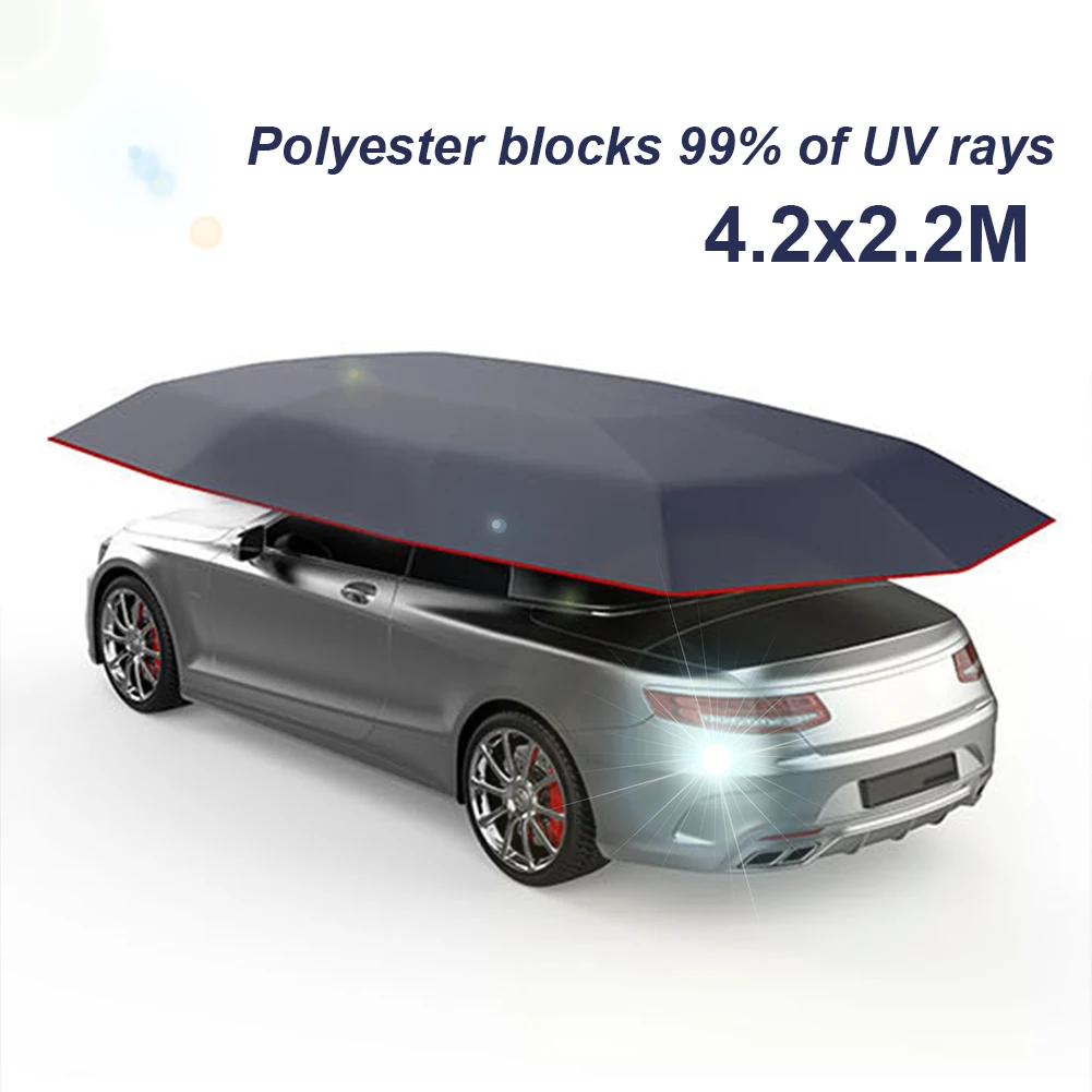 Car Sunshade Outdoor Waterproof Thermal Insulation Auto Tarpaulin Canopy Cover Portable UV Protection Car Sunshade Awning Tent
Car Sunshade Outdoor Waterproof Thermal Insulation Auto Tarpaulin Canopy Cover Portable UV Protection Car Sunshade Awning Tent