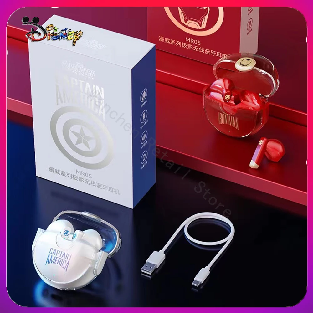 Disney TWS Bluetooth Headset Bluetooth 5.1 Authentic Iron Man Ultra High Quality Touch Control Noise Reduction Latest Style 15h
Disney TWS Bluetooth Headset Bluetooth 5.1 Authentic Iron Man Ultra High Quality Touch Control Noise Reduction Latest Style 15h