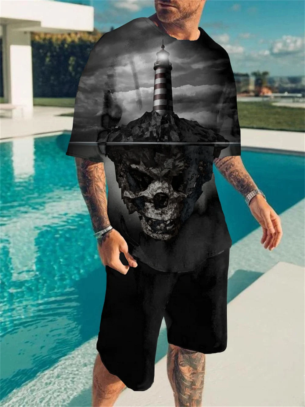 Летняя уличная одежда, комплекты футболок, спортивный костюм для мужчин, Повседневная футболка, шорты, костюмы, Camiseta, бермуды, комплект из 2 п...
Летняя уличная одежда, комплекты футболок, спортивный костюм для мужчин, Повседневная футболка, шорты, костюмы, Camiseta, бермуды, комплект из 2 п...