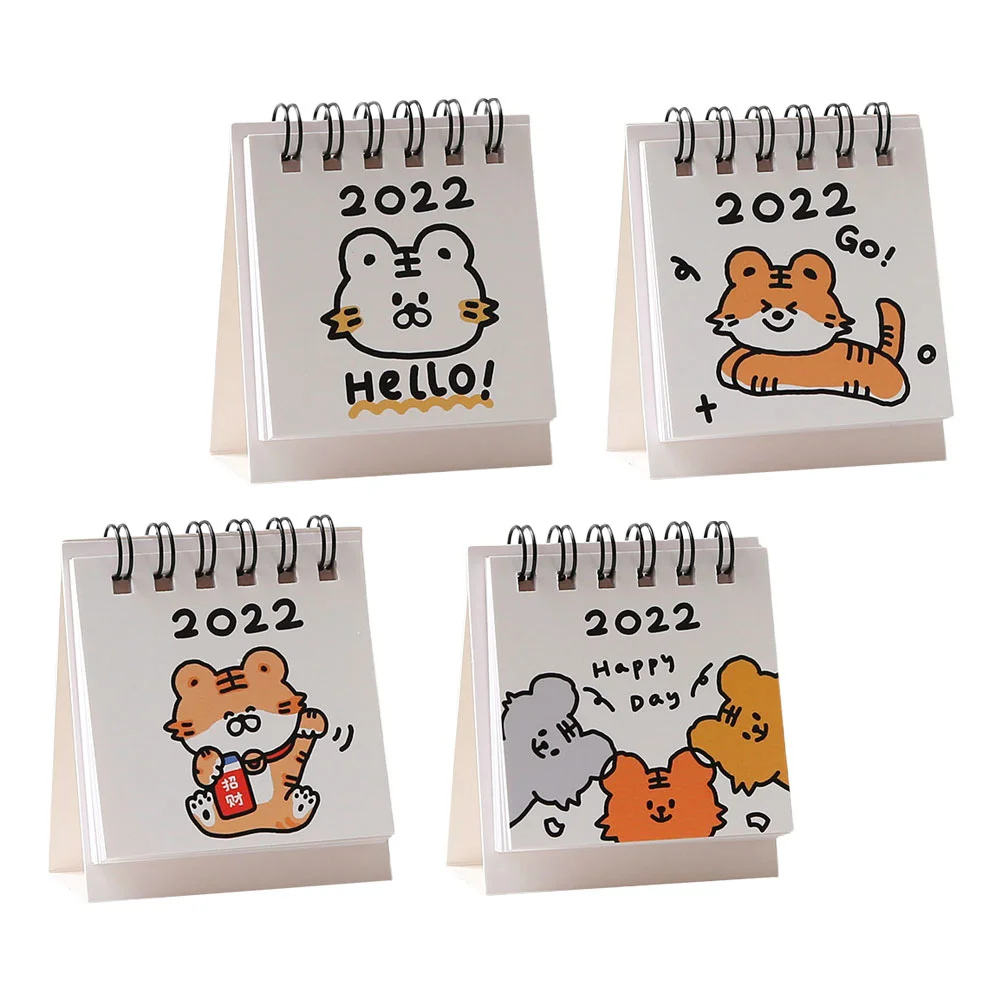 4Pcs Mini Calendars Simple Table Calendars Planner Schedule 2022 Calendars (Random Style)
4Pcs Mini Calendars Simple Table Calendars Planner Schedule 2022 Calendars (Random Style)