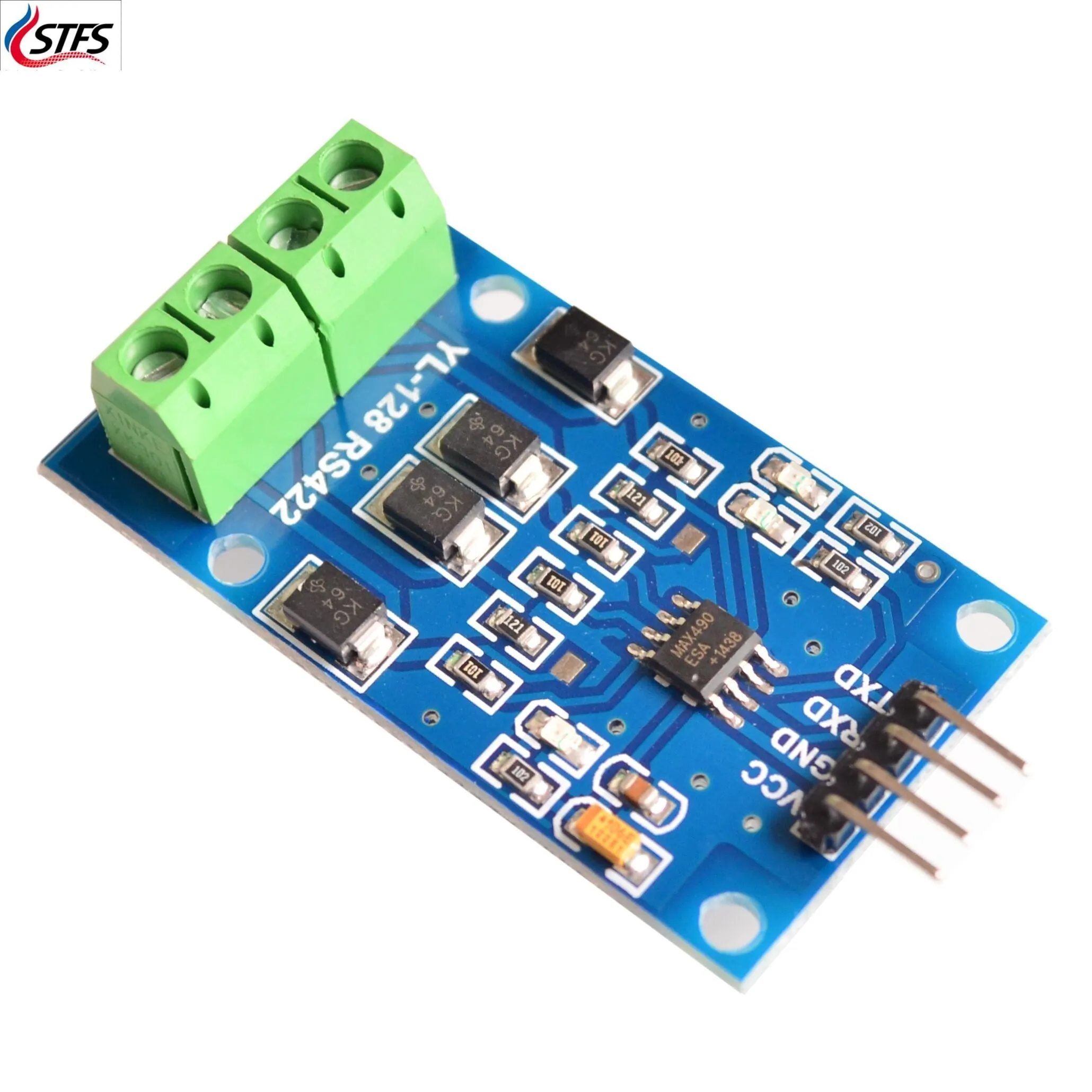 RS422 mutual conversion TTL two-way signal module full duplex 422 turn single chip MAX490 to TTL module
RS422 mutual conversion TTL two-way signal module full duplex 422 turn single chip MAX490 to TTL module
