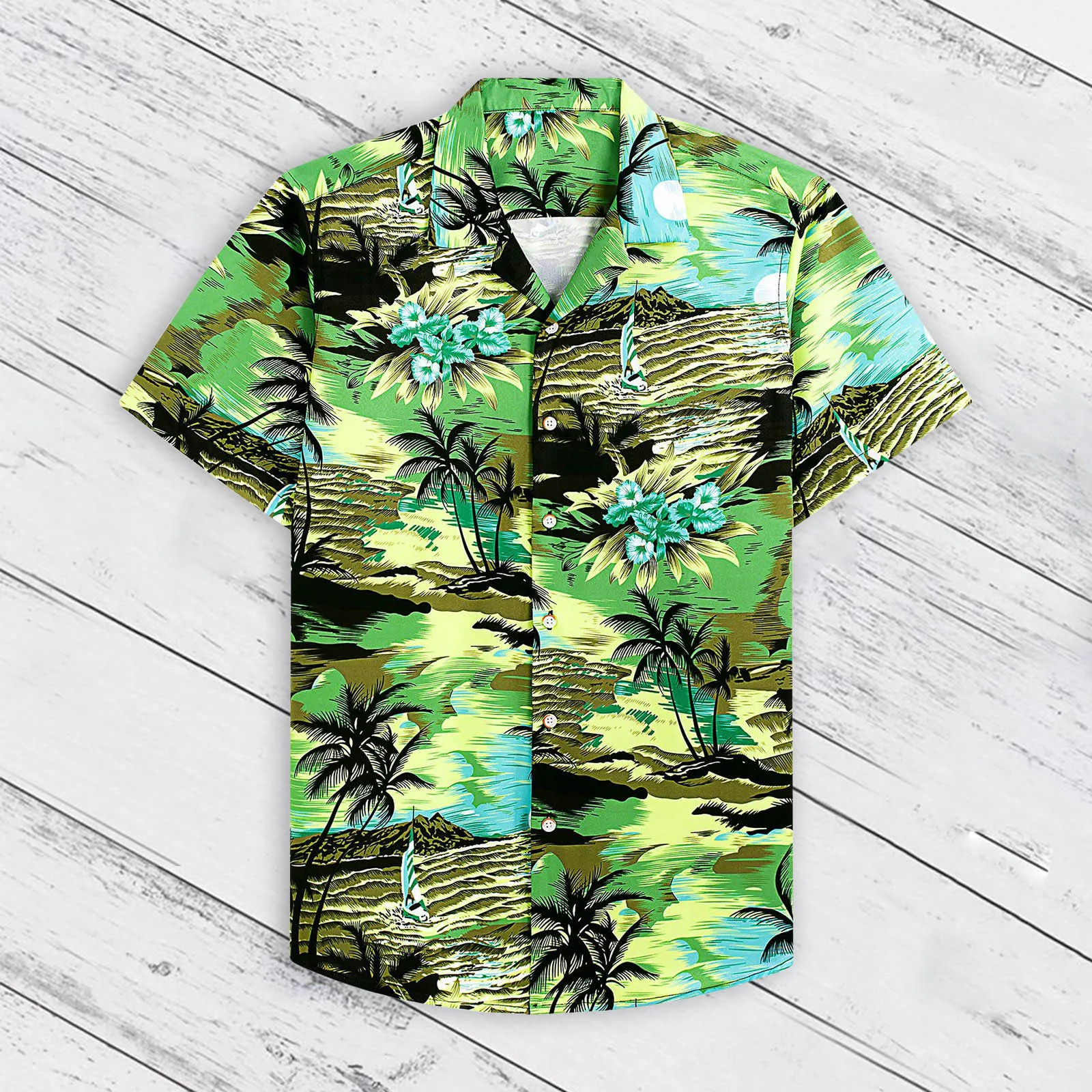 Men'S Sunset Beach Print Top Shirt Short Sleeve Cuffs Button Port Style Floral Loose Blouse Turn Button Mens Shirts Tall Sizes
Men'S Sunset Beach Print Top Shirt Short Sleeve Cuffs Button Port Style Floral Loose Blouse Turn Button Mens Shirts Tall Sizes