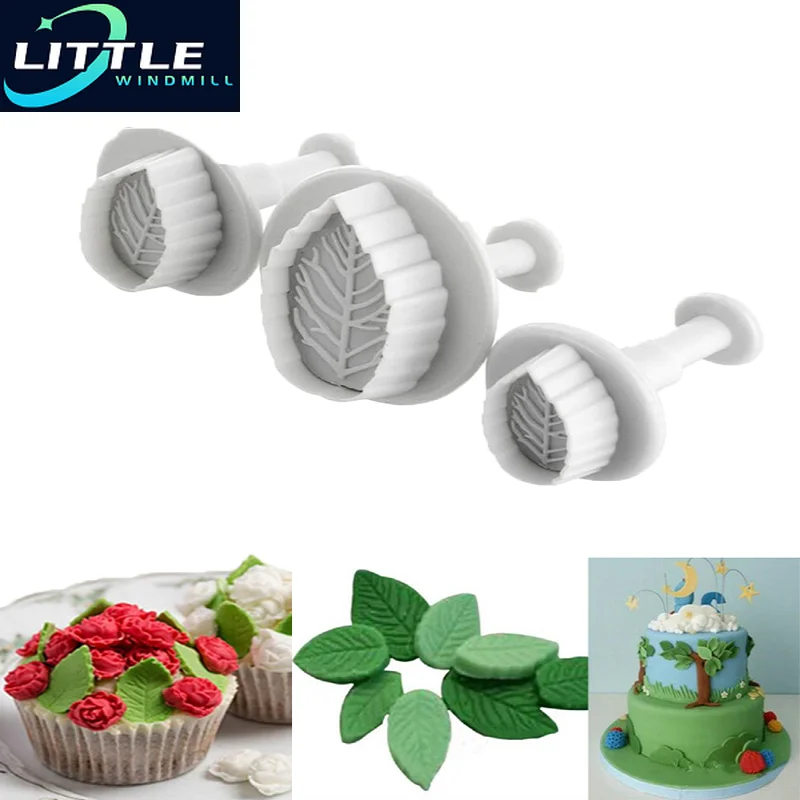 3Pcs/Set Cake Rose Leaf Plunger Fondant Decorating Sugar Craft Mold Cookie Biscuit Cutter Pastry Tools Decoration Accessories
3Pcs/Set Cake Rose Leaf Plunger Fondant Decorating Sugar Craft Mold Cookie Biscuit Cutter Pastry Tools Decoration Accessories
