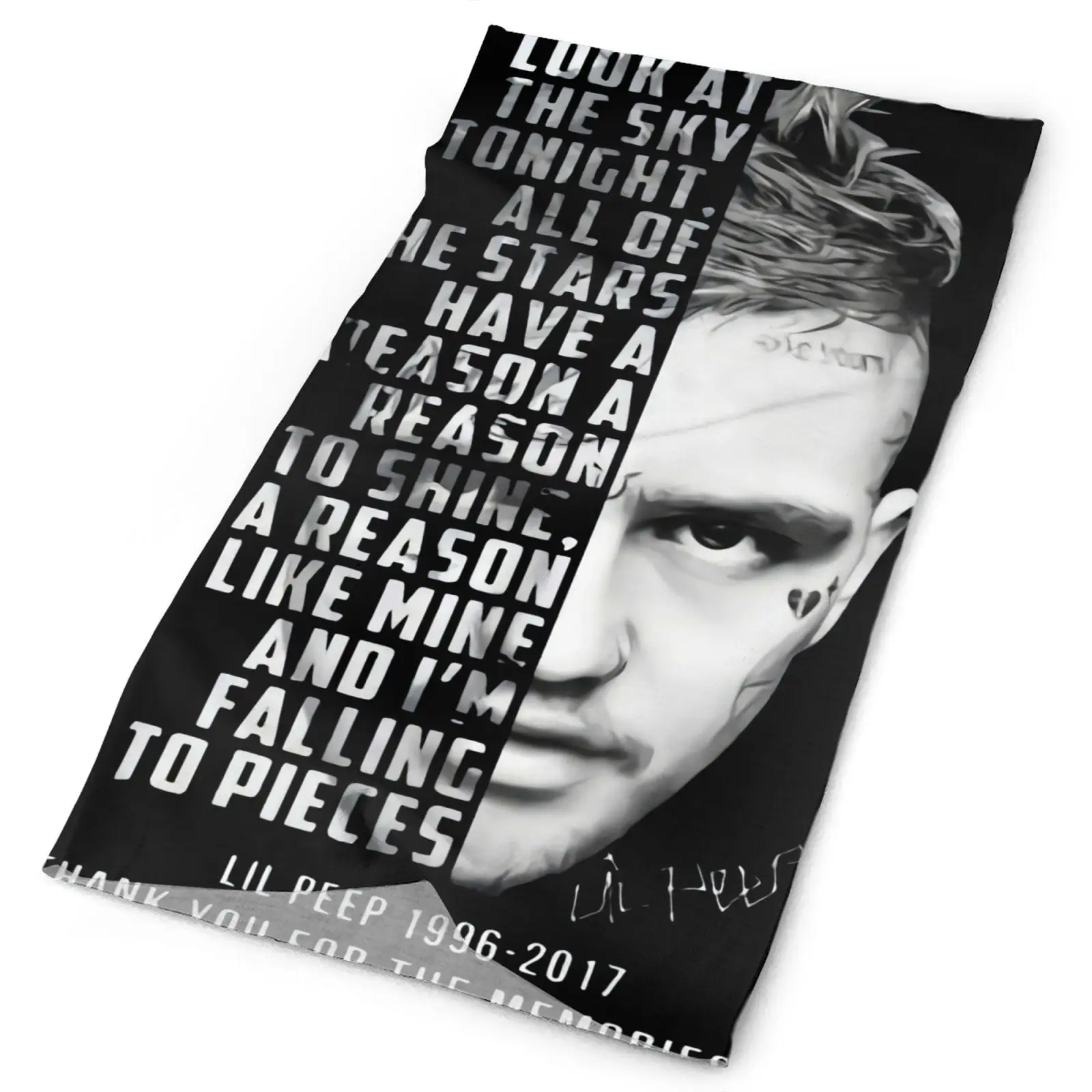 Lil Peep 1996-2017 Thank You For Men's Bandana Fashion Bandanas Tactic Scarf Facemask Men's Bike Mask Neck Warmer Tactic Scarf
Lil Peep 1996-2017 Thank You For Men's Bandana Fashion Bandanas Tactic Scarf Facemask Men's Bike Mask Neck Warmer Tactic Scarf