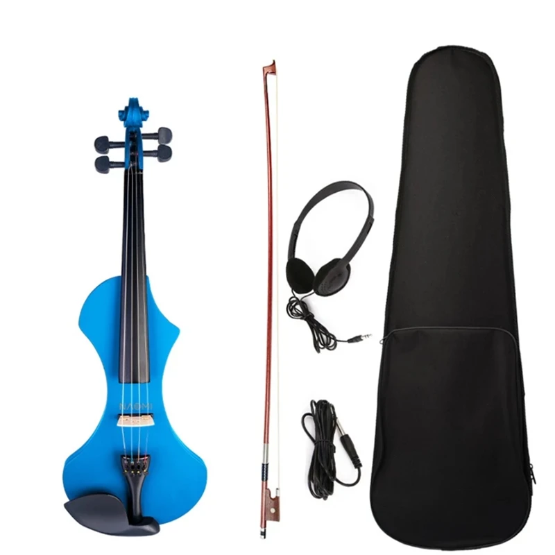 NAOMI V1 Series 4/4 Full Size Electric Violin Hand-Carved Solid Wood Violin Body
NAOMI V1 Series 4/4 Full Size Electric Violin Hand-Carved Solid Wood Violin Body
