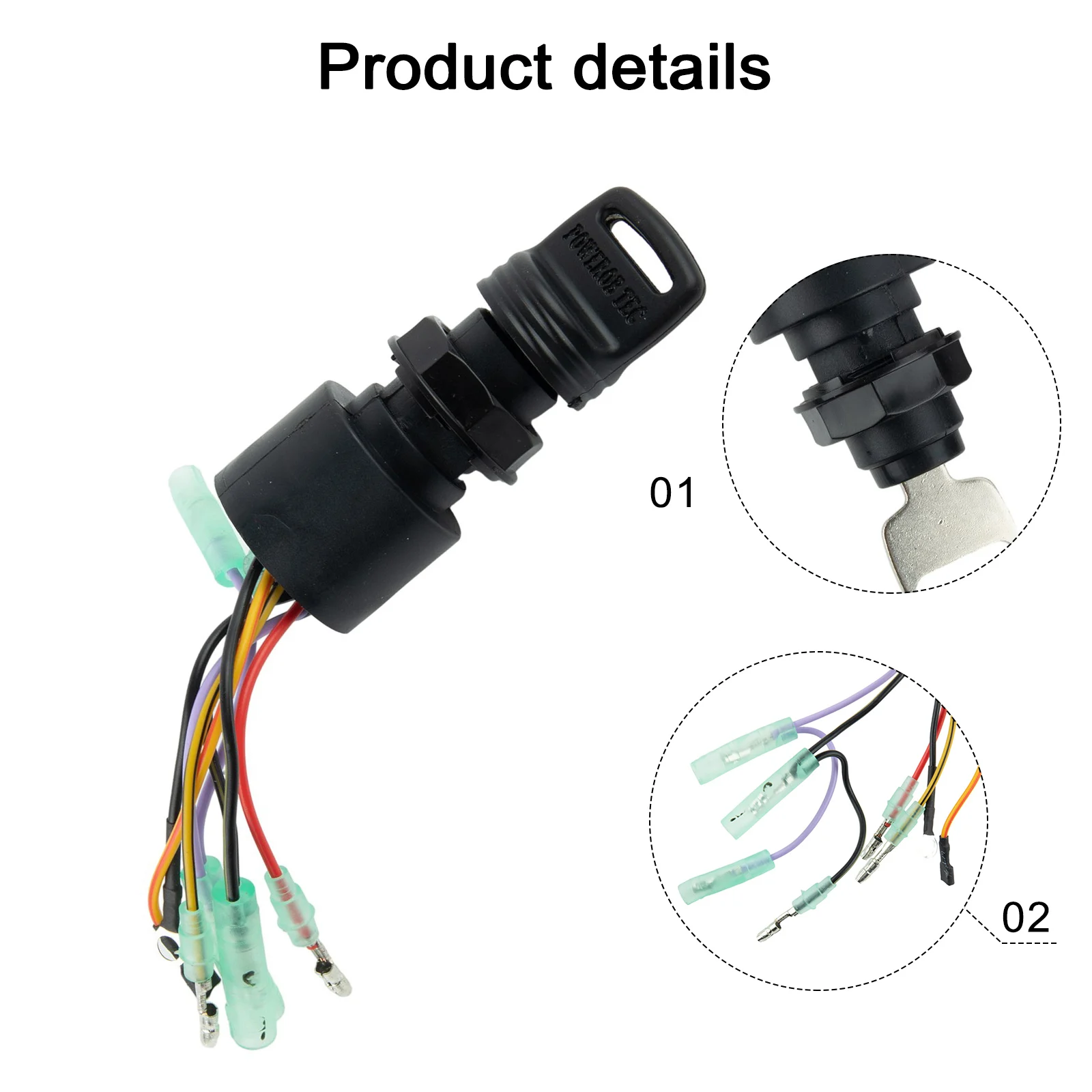 Parts Ignition Key Switch For Mercury Motors Outboard Boat Engine Plastic + Metal With 2x Key 87-17009A5 Accessories
Parts Ignition Key Switch For Mercury Motors Outboard Boat Engine Plastic + Metal With 2x Key 87-17009A5 Accessories