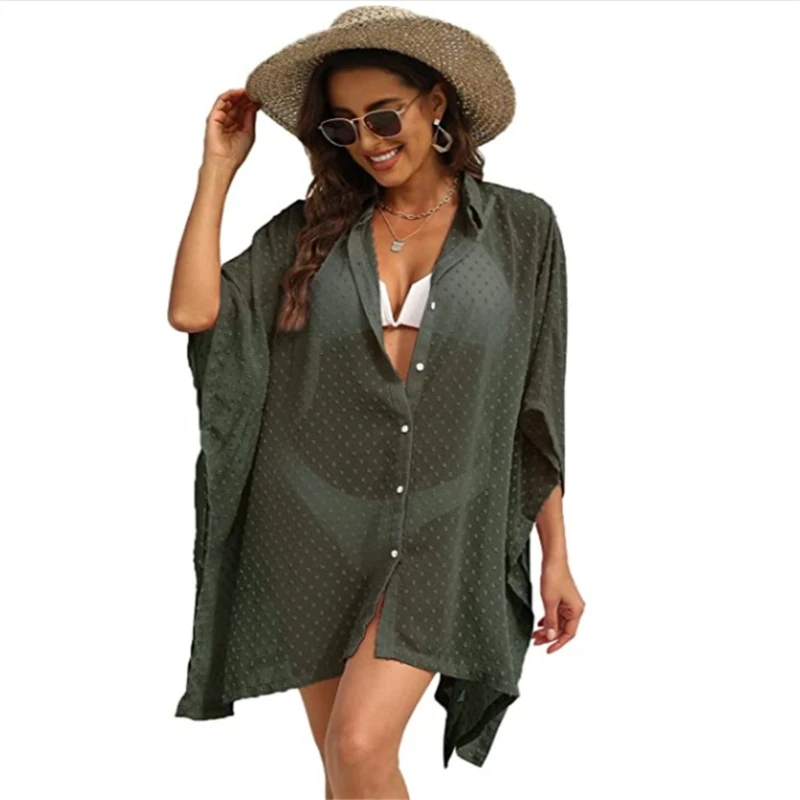 Women Beach Cover Up Summer Beachwear Wrap Top Holiday Party Chiffon Swimsuit Wrap Top for Summer Beach Party SPA 55KD
Women Beach Cover Up Summer Beachwear Wrap Top Holiday Party Chiffon Swimsuit Wrap Top for Summer Beach Party SPA 55KD