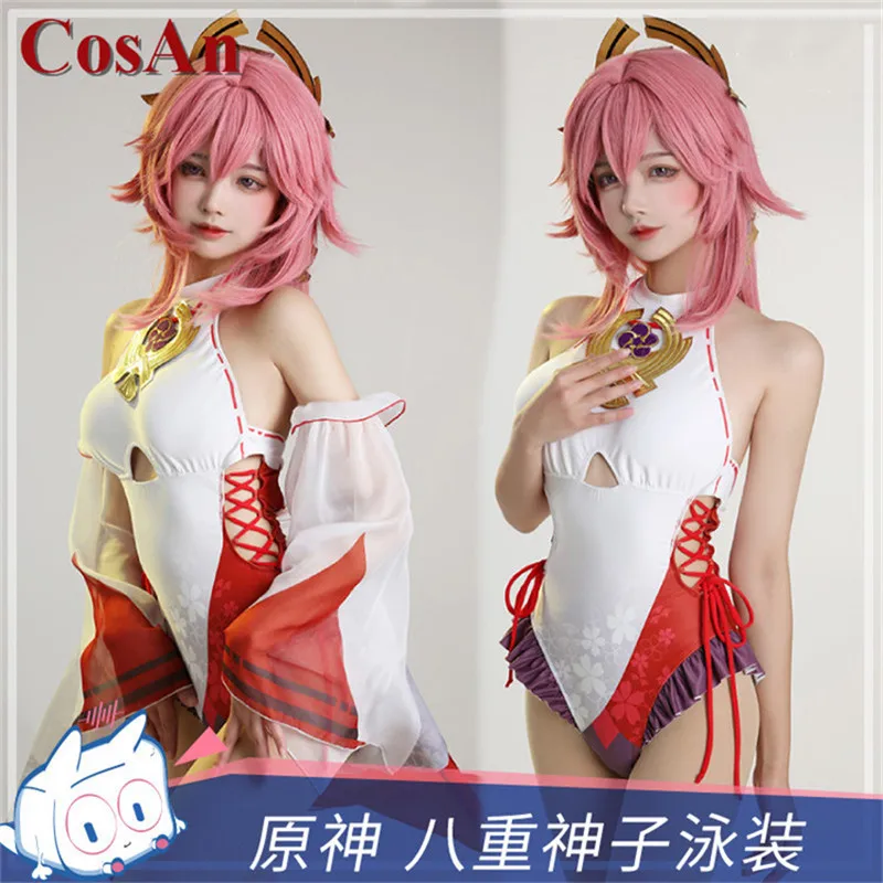 Костюм для косплея CosAn Game Genshin Impact Yae Miko, милый купальник для весенней вечеринки
Костюм для косплея CosAn Game Genshin Impact Yae Miko, милый купальник для весенней вечеринки