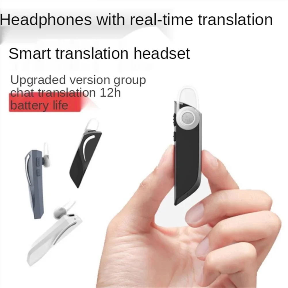 Intelligent real-time wireless voice converter, 28 languages, Bluetooth compatible headset, Intelligent audio conversion Rushed
Intelligent real-time wireless voice converter, 28 languages, Bluetooth compatible headset, Intelligent audio conversion Rushed
