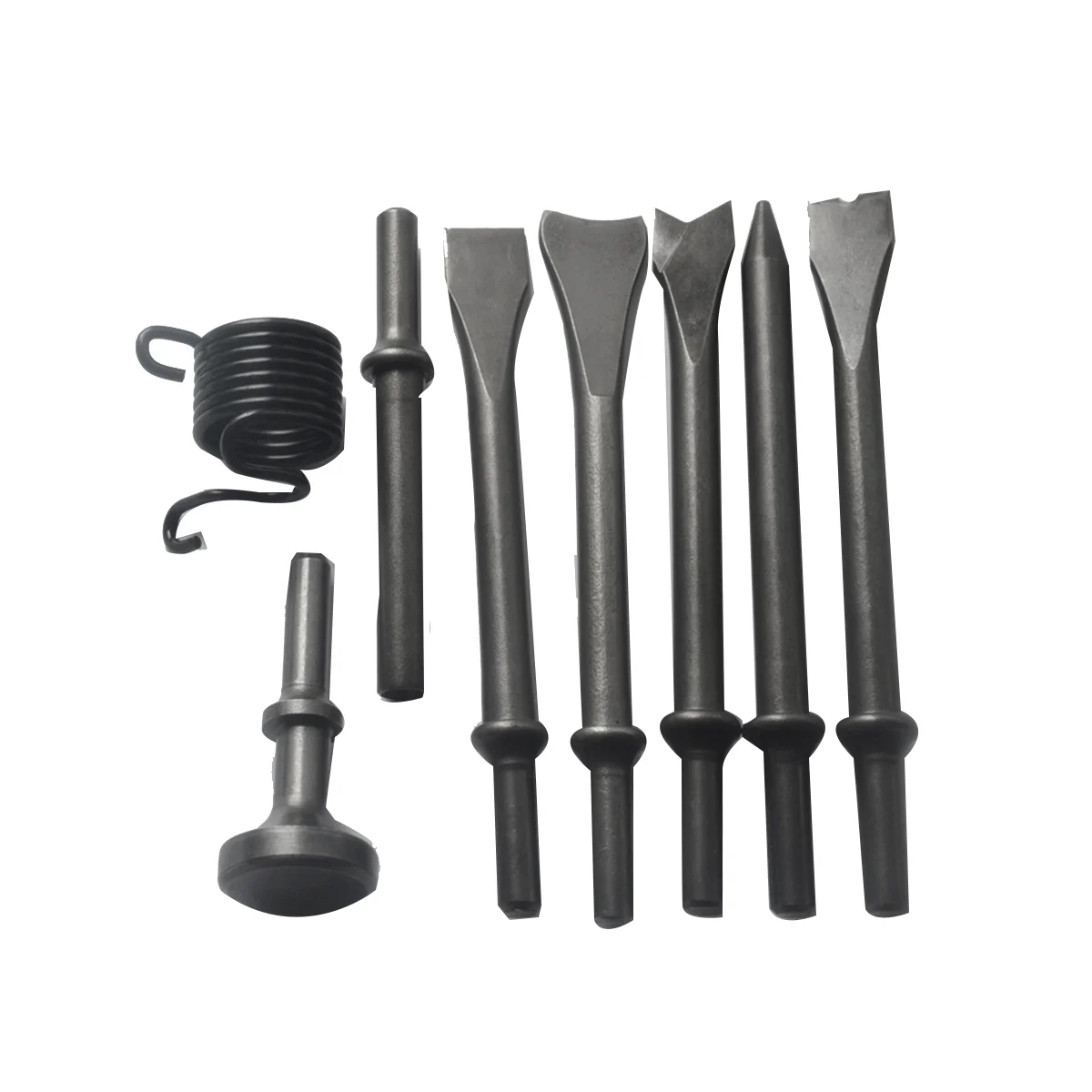 8Pc Air Chisel Head Set Pneumatic Chisel Air Hammer Punch Chipping Tool Pneumatic Chisel Air Hamme Cutting Rusting
8Pc Air Chisel Head Set Pneumatic Chisel Air Hammer Punch Chipping Tool Pneumatic Chisel Air Hamme Cutting Rusting