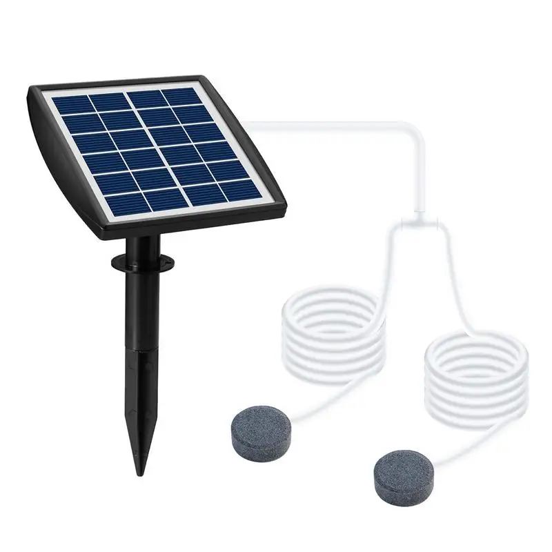 Aquarium Air Pump Oxygenator Outdoor Pond Aerator Low Noise Solar Pond Aerator For Pond Fishing Pool Oxygen Increasing
Aquarium Air Pump Oxygenator Outdoor Pond Aerator Low Noise Solar Pond Aerator For Pond Fishing Pool Oxygen Increasing