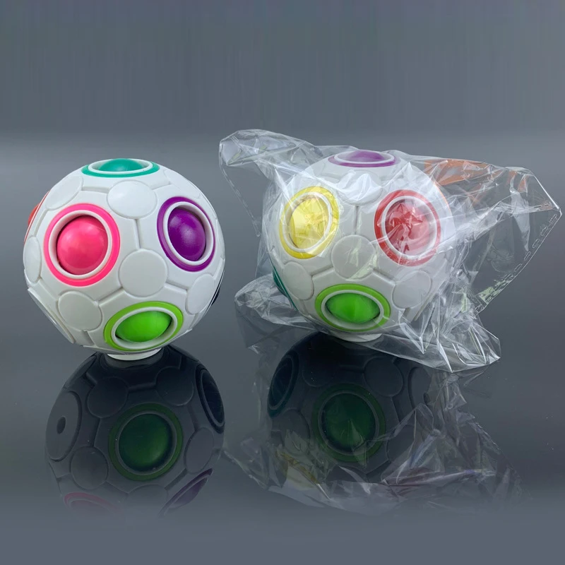 Anti-stress magic rainbow puzzle ball anti-stress educational toys children's games educational toys children's fun games
Anti-stress magic rainbow puzzle ball anti-stress educational toys children's games educational toys children's fun games