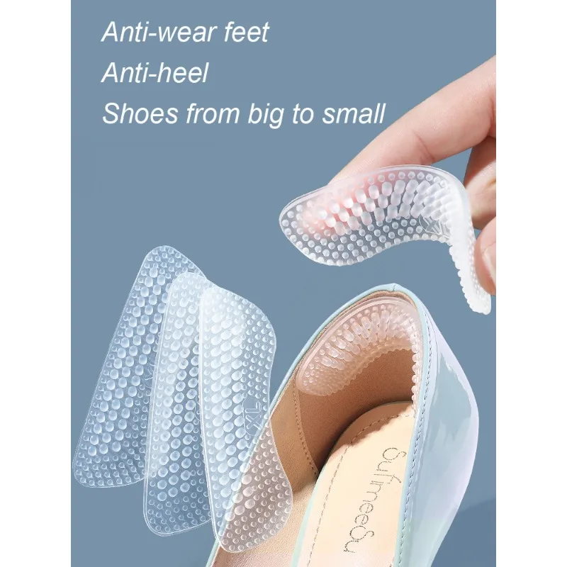 Upgrade Silicone Heel Stickers Heels Grips for Women Men Anti Slip Heel Cushions Non-Slip Inserts Pads Foot Heel Care Protector
Upgrade Silicone Heel Stickers Heels Grips for Women Men Anti Slip Heel Cushions Non-Slip Inserts Pads Foot Heel Care Protector