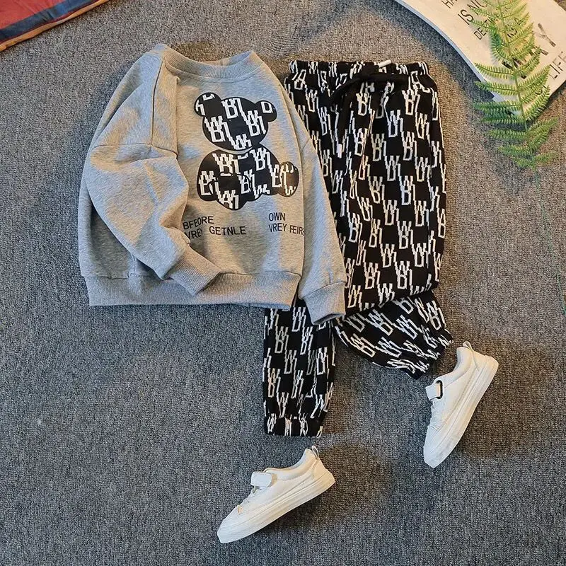 Children's Clothing Spring and Autumn Suits 2022 New Handsome Baby Clothes Boys and Girls Two-piece Suit Unisex
Children's Clothing Spring and Autumn Suits 2022 New Handsome Baby Clothes Boys and Girls Two-piece Suit Unisex