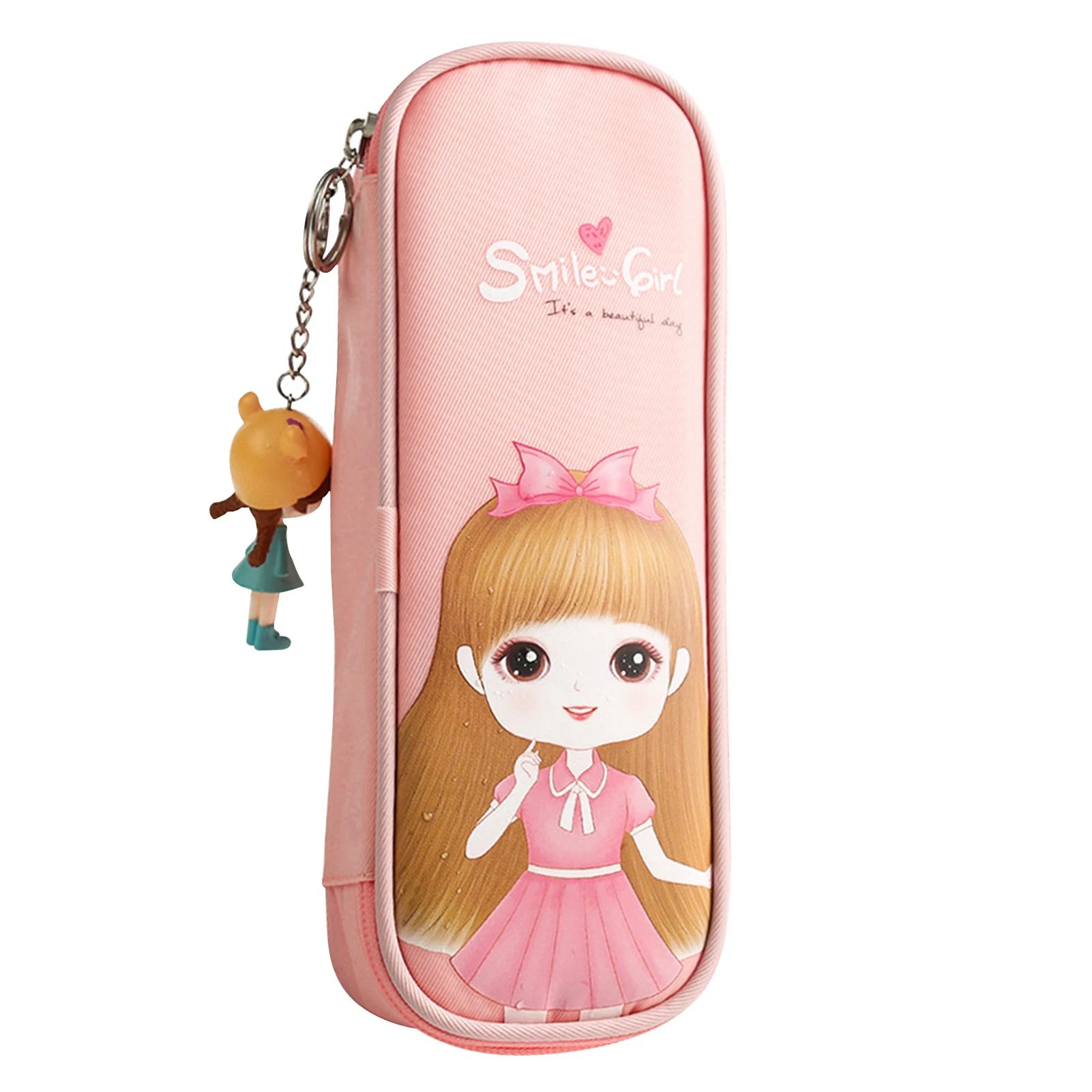 Anti Scratch Double Layer Cute Girl Pattern Large Capacity Gift Home School Zipper Closure Pencil Case Portable Stationary
Anti Scratch Double Layer Cute Girl Pattern Large Capacity Gift Home School Zipper Closure Pencil Case Portable Stationary