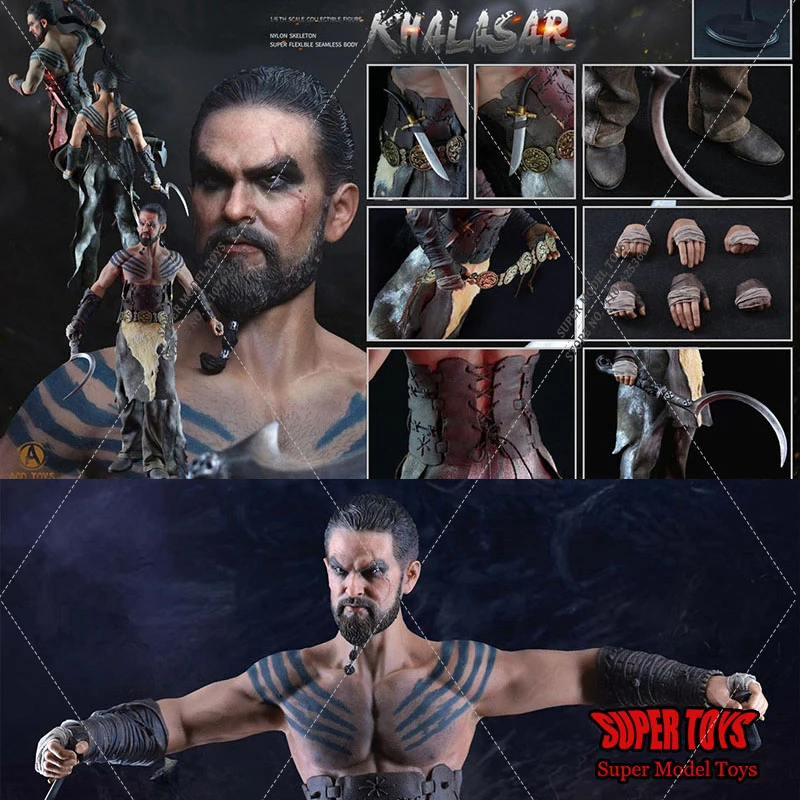 In Stock ADD TOYS AD06 1/6 Scale Male Solider KING OF KHALASAR Full Set 12” Action Figure Body Model For Fans Collection Gifts
In Stock ADD TOYS AD06 1/6 Scale Male Solider KING OF KHALASAR Full Set 12” Action Figure Body Model For Fans Collection Gifts