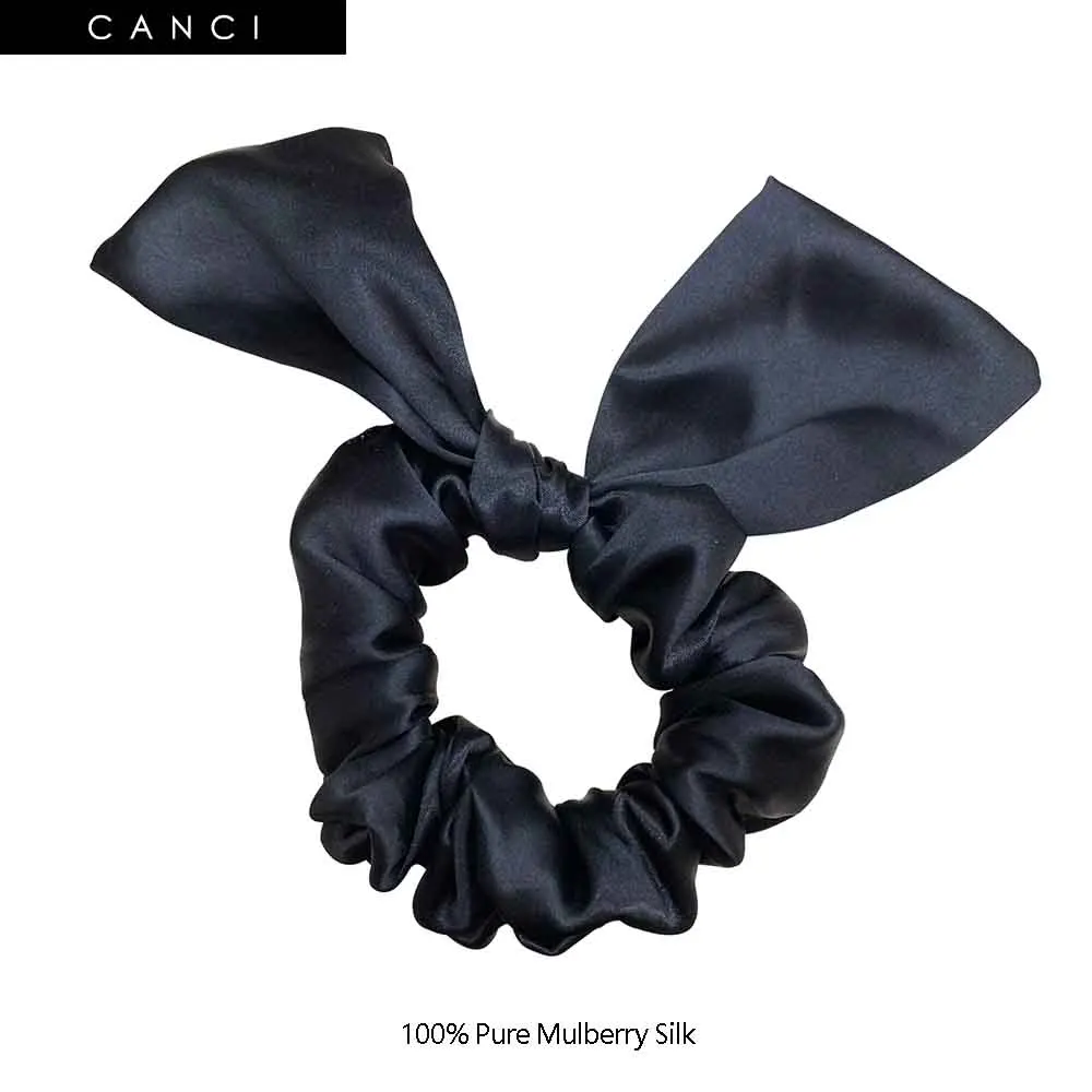 Bunny Ears Scrunchies 100% Pure Mulberry Silk Large Hair Bands Ties Elastic Ponytail Holders For Women Girls Hair Accessories
Bunny Ears Scrunchies 100% Pure Mulberry Silk Large Hair Bands Ties Elastic Ponytail Holders For Women Girls Hair Accessories