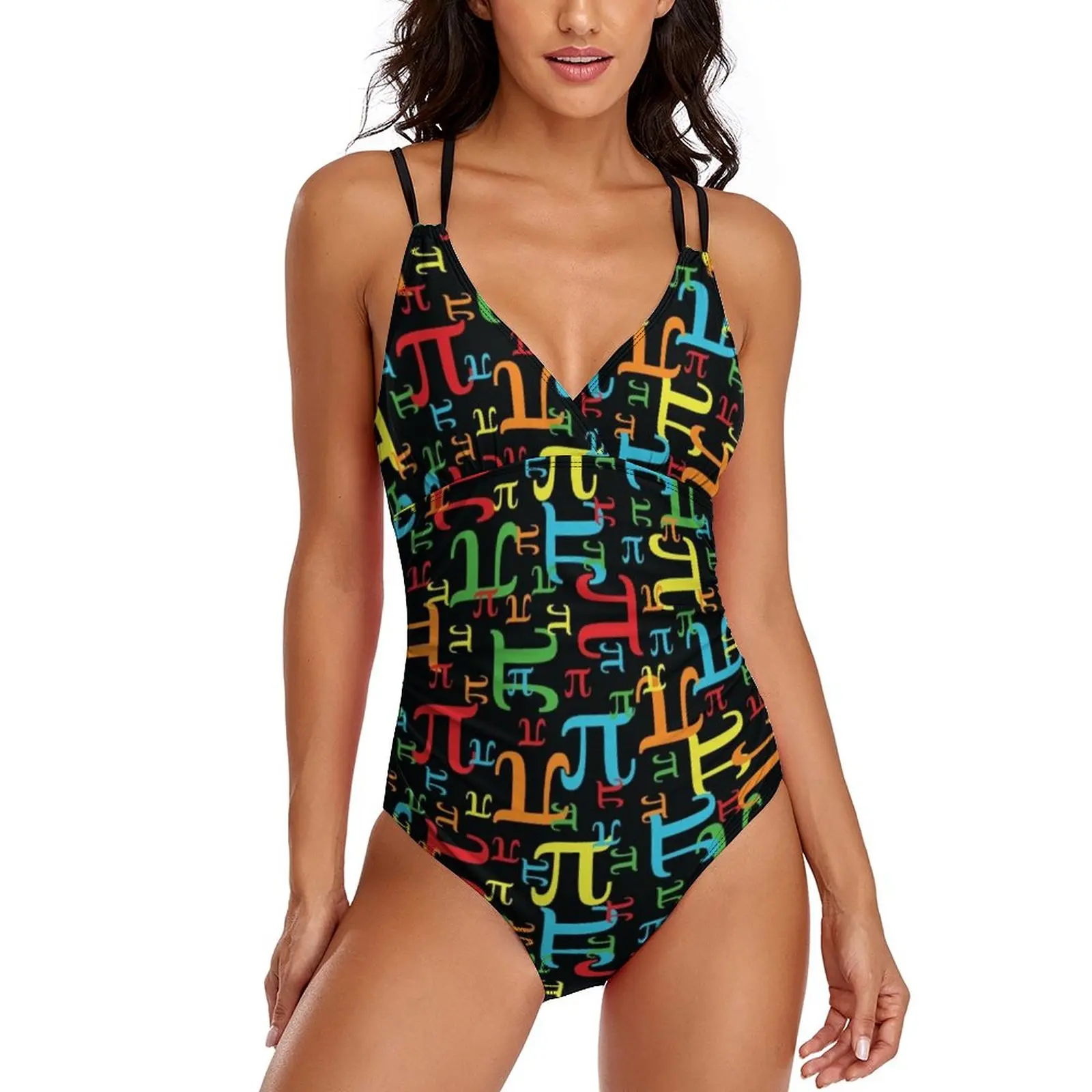 Colorful Math Swimsuit Neon Pieces of Pi Swimwear One-Piece Bathing Suits Sexy Fantasy Beach Beachwear Large Size
Colorful Math Swimsuit Neon Pieces of Pi Swimwear One-Piece Bathing Suits Sexy Fantasy Beach Beachwear Large Size