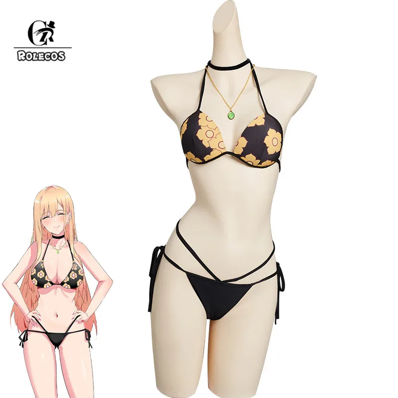 ROLECOS Anime My Dress Up Darling Marin Kitagawa Cosplay Costume Marin Kitagawa Cosplay Swimsuit Women Tube Top Shorts Full Set
ROLECOS Anime My Dress Up Darling Marin Kitagawa Cosplay Costume Marin Kitagawa Cosplay Swimsuit Women Tube Top Shorts Full Set