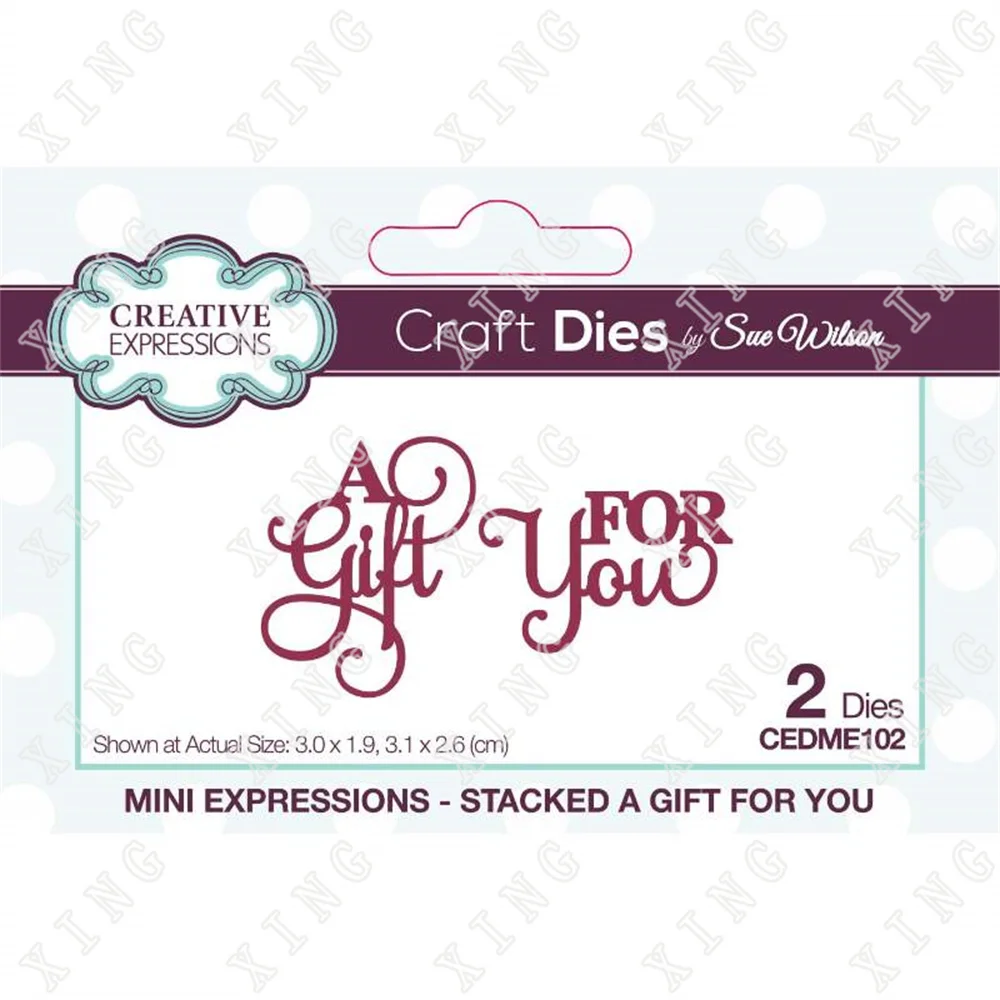 2022 New a Gift for You Metal Cutting Dies for Handmade Diy Scrapbook Crafts Dies Cut Stencil Maker Photo Album Decoration Molds
2022 New a Gift for You Metal Cutting Dies for Handmade Diy Scrapbook Crafts Dies Cut Stencil Maker Photo Album Decoration Molds