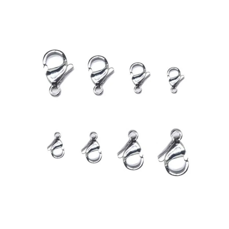 10 шт./партия, застежки-карабины из нержавеющей стали
10 шт./партия, застежки-карабины из нержавеющей стали