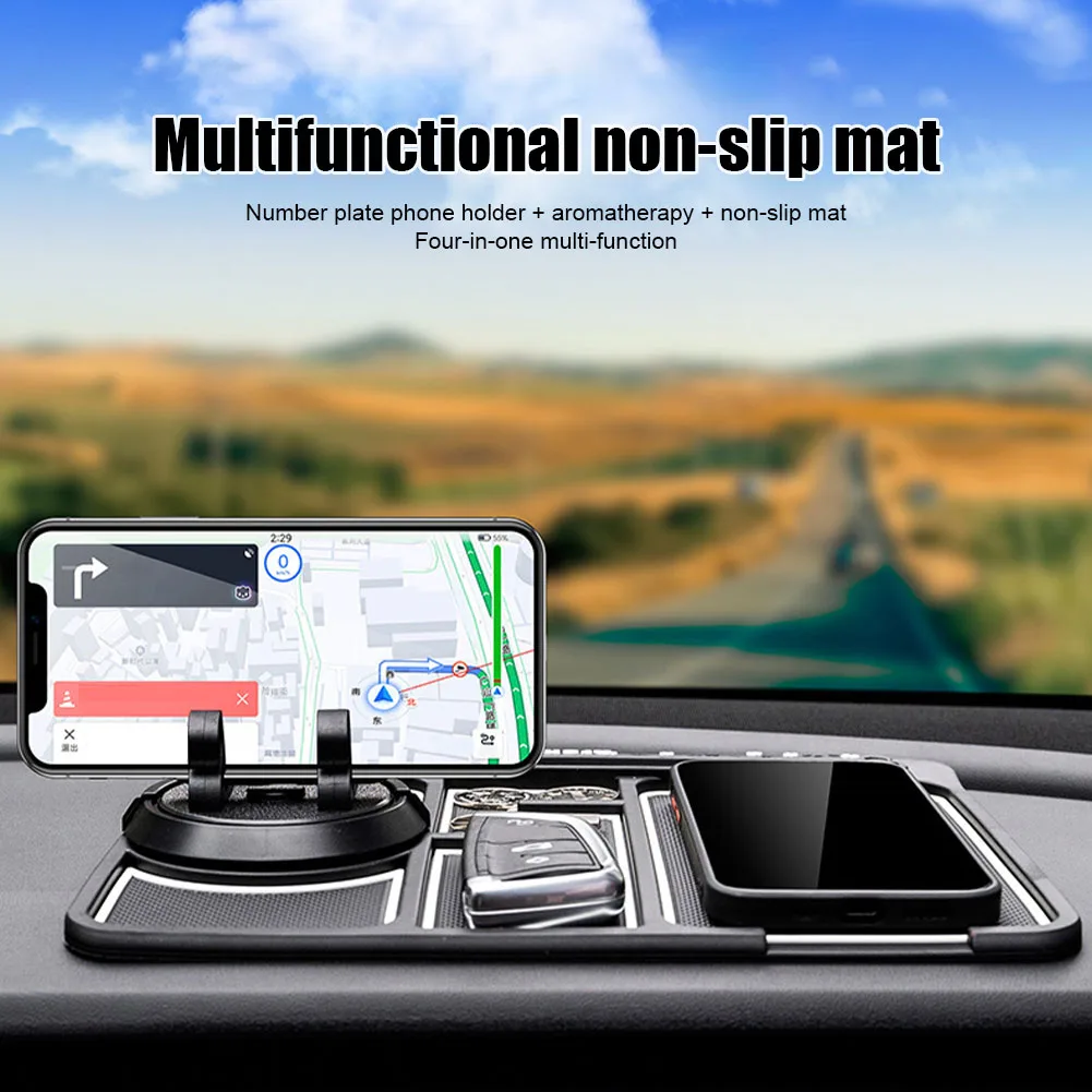 Car Anti-Slip Mat 4 In 1 Auto Phone Holder Non Slip Sticky Anti Slide Dash Phone Mount Parking Number Card Car Pad Mat Gadget
Car Anti-Slip Mat 4 In 1 Auto Phone Holder Non Slip Sticky Anti Slide Dash Phone Mount Parking Number Card Car Pad Mat Gadget