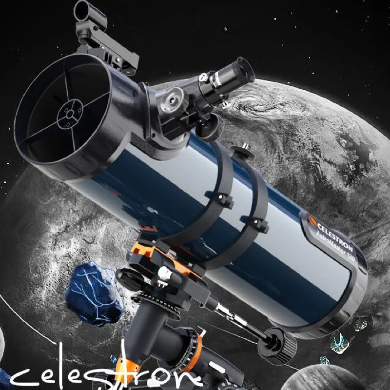 Celestron AstroMaster 130EQ-MD 130mm f/5 Reflector Telescope With RA Motor CG-3 Manual German Equatorial Mount Tripod #31051
Celestron AstroMaster 130EQ-MD 130mm f/5 Reflector Telescope With RA Motor CG-3 Manual German Equatorial Mount Tripod #31051