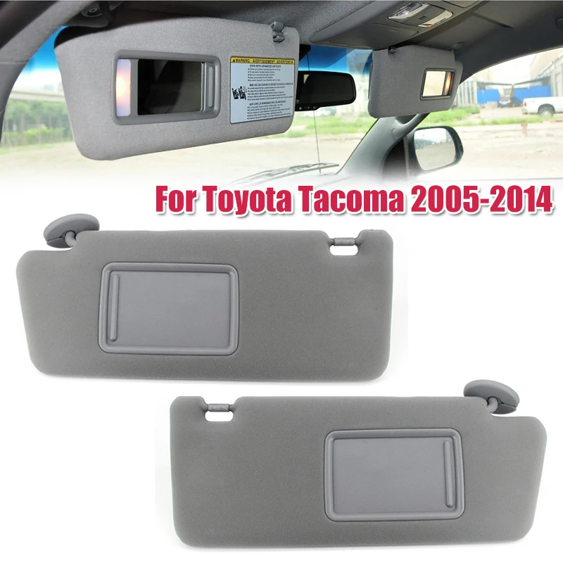 1/2 шт. автомобильный Внутренний солнцезащитный козырек с комплектом зеркал для макияжа для Toyota Tacoma 2005-2014 
1/2 шт. автомобильный Внутренний солнцезащитный козырек с комплектом зеркал для макияжа для Toyota Tacoma 2005-2014