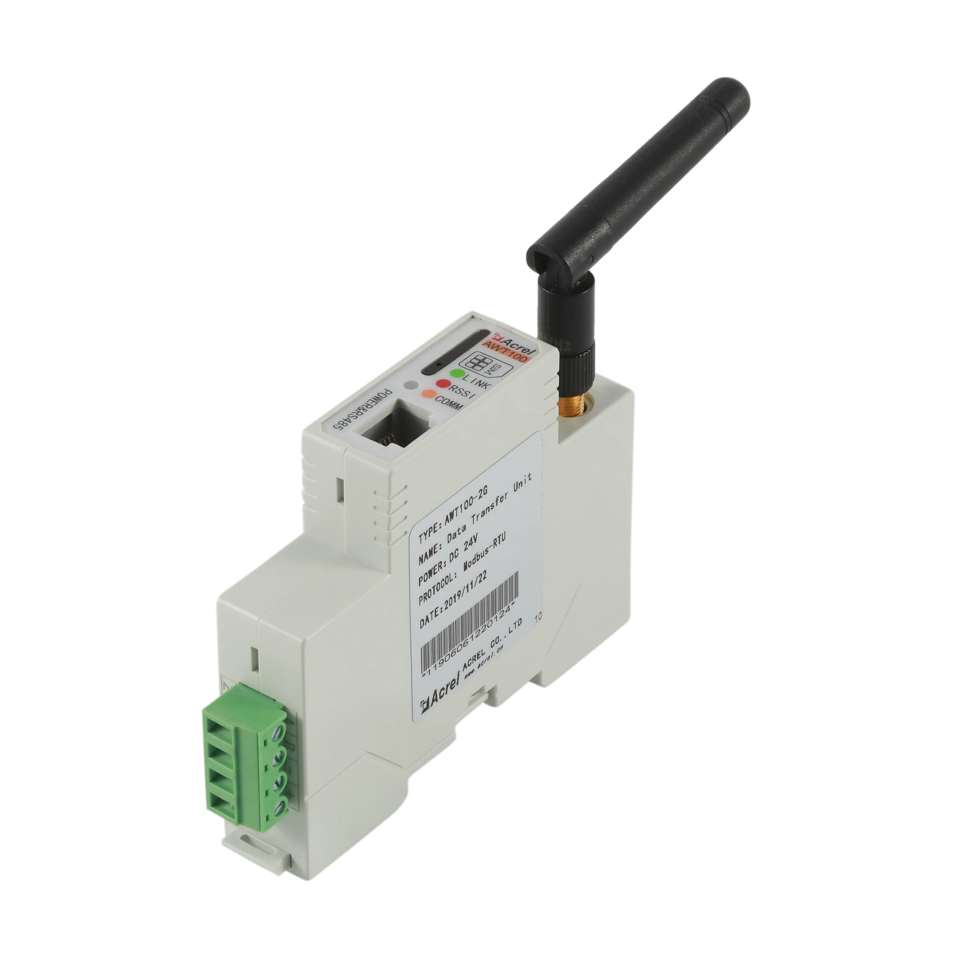 Устройство беспроводной связи серии AWT100 IOT, смарт-шлюз с Uplink RS485 и Downlink 4G Lora, Wi-Fi, Ethernet опционально
Устройство беспроводной связи серии AWT100 IOT, смарт-шлюз с Uplink RS485 и Downlink 4G Lora, Wi-Fi, Ethernet опционально