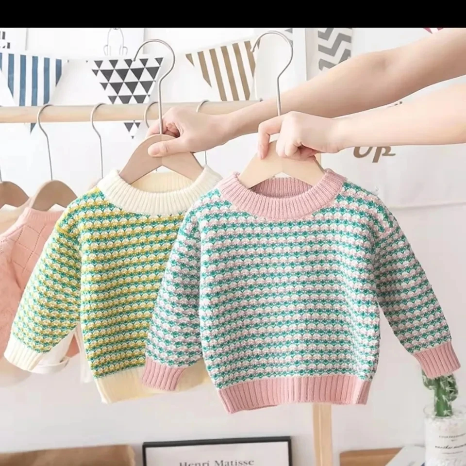 VIDMID Baby kids Girls sweaters autumn winter new children's winter clothes girls thickened children fashion cotton tops P6409
VIDMID Baby kids Girls sweaters autumn winter new children's winter clothes girls thickened children fashion cotton tops P6409