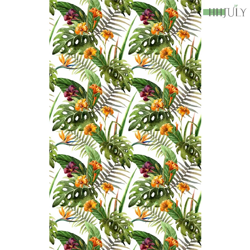 Tropical Plants And Flowers Seamless Stitching Waterproof Self Adhesive Wallpaper Living Room Bedroom Wall Renovation Stickers
Tropical Plants And Flowers Seamless Stitching Waterproof Self Adhesive Wallpaper Living Room Bedroom Wall Renovation Stickers