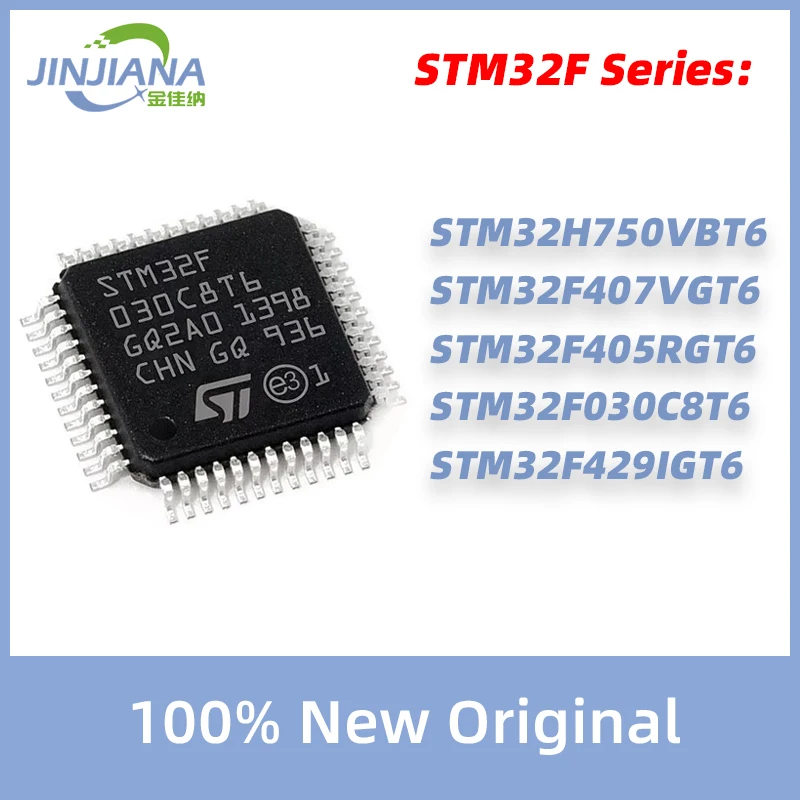 100% New Original MCU IC Chip LQFP-48 STM32H750VBT6 STM32F407VGT6 STM32F405RGT6 STM32F030C8T6 STM32F429IGT6
100% New Original MCU IC Chip LQFP-48 STM32H750VBT6 STM32F407VGT6 STM32F405RGT6 STM32F030C8T6 STM32F429IGT6