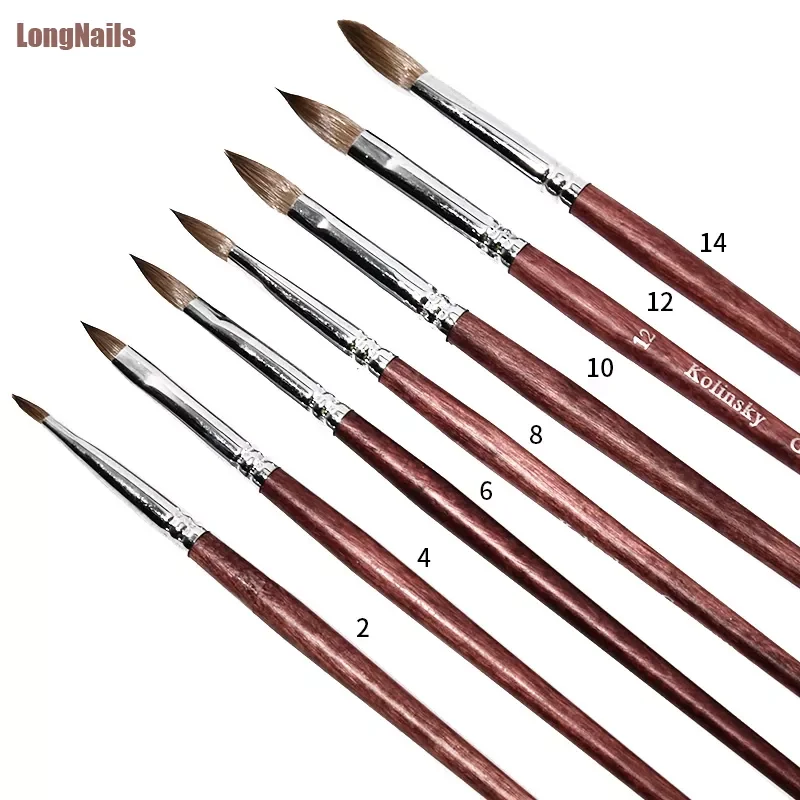 1PC Pure Kolinsky Acrylic Nail Brush Mink Nail Brush Wood Handle UV Gel Liquid Powder Acrylic Pen DIY Nails Art Manicure Tool Q4 
1PC Pure Kolinsky Acrylic Nail Brush Mink Nail Brush Wood Handle UV Gel Liquid Powder Acrylic Pen DIY Nails Art Manicure Tool Q4