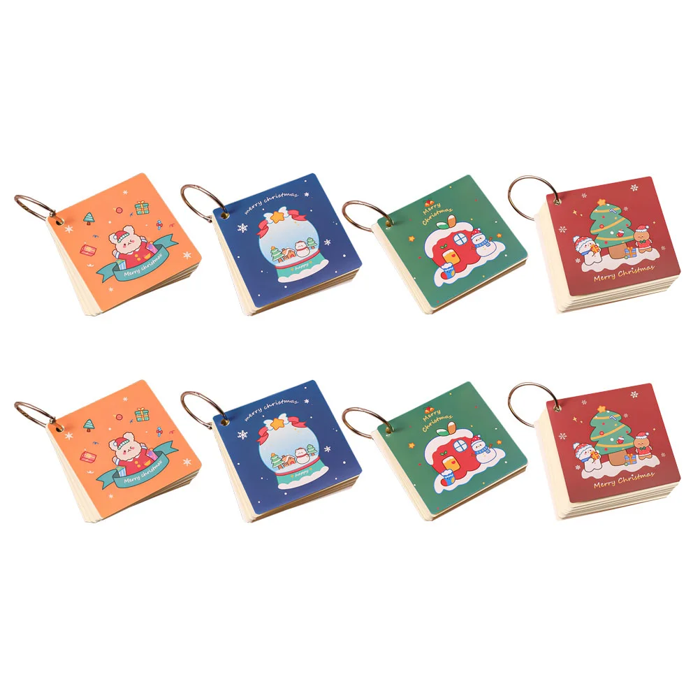 8 Pcs Detachable Christmas Hoop Book Student Pocket Note Pad Memo Notebook Alloy Students Notepad 
8 Pcs Detachable Christmas Hoop Book Student Pocket Note Pad Memo Notebook Alloy Students Notepad