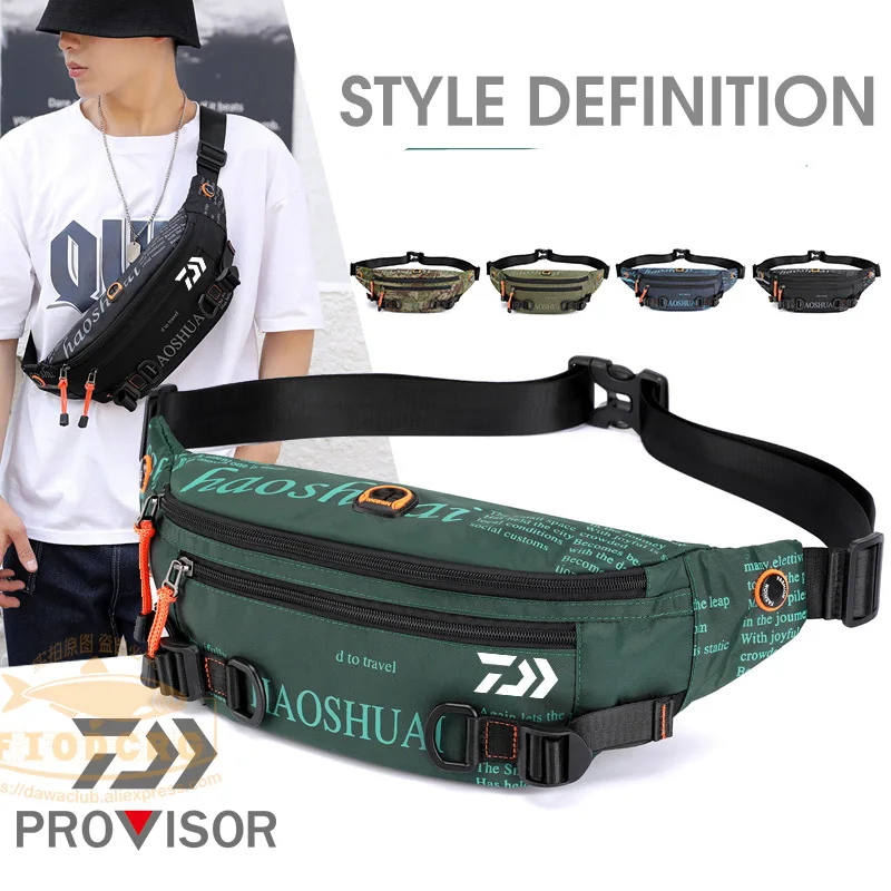 2022 New Storage Outdoor Men's Waist Street Trend Chest Bag Fishing Messenger Sports Casual Running Waist Bag 
2022 New Storage Outdoor Men's Waist Street Trend Chest Bag Fishing Messenger Sports Casual Running Waist Bag