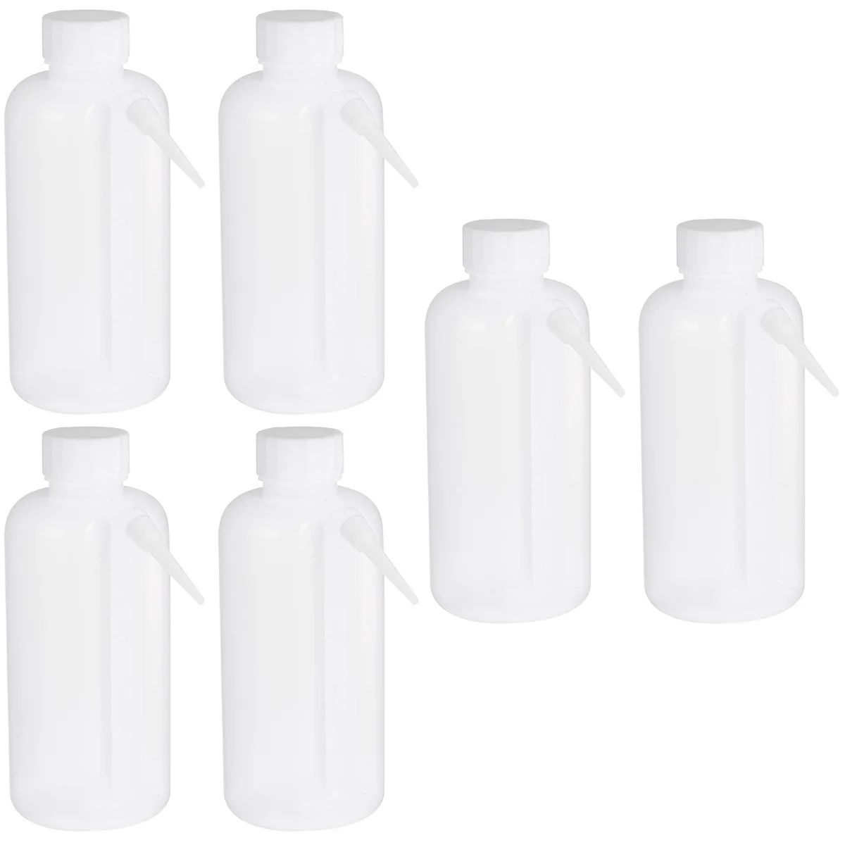 6 Pcs Side Pipe Wash Bottle Plastic Squeeze Bottles Squirt Spray Laboratory Chemicals
6 Pcs Side Pipe Wash Bottle Plastic Squeeze Bottles Squirt Spray Laboratory Chemicals
