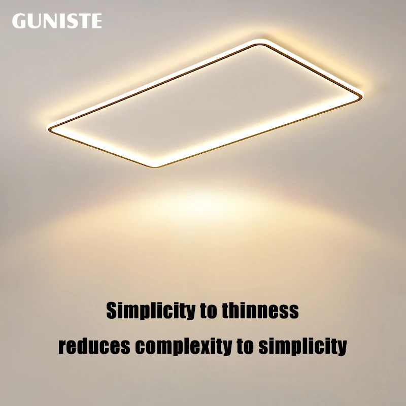 Living room lamp simple modern atmosphere led ceiling lamp ultra-thin rectangular main lamp Nordic bedroom lamp decoration lamp
Living room lamp simple modern atmosphere led ceiling lamp ultra-thin rectangular main lamp Nordic bedroom lamp decoration lamp