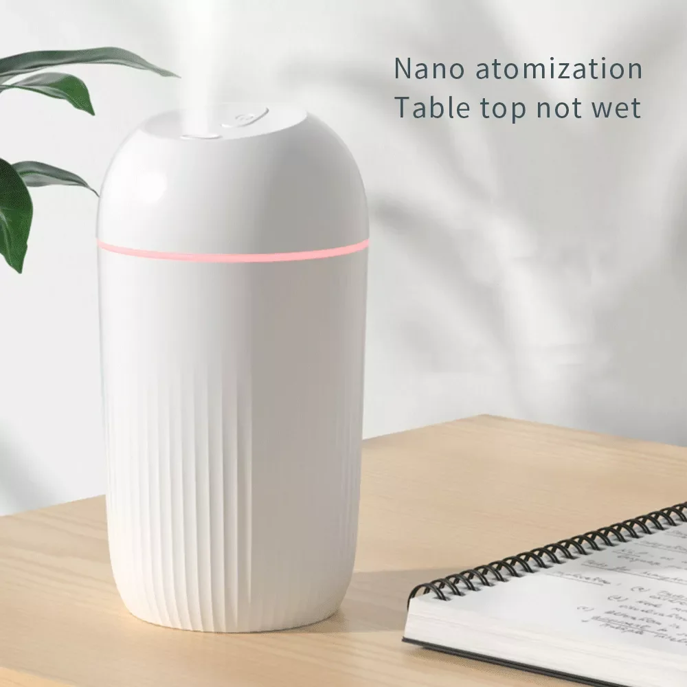 400ML Large Capacity Silent Air Humidifier Colorful Night Light USB Plug Aroma Diffuser Continuous/Intermittent Mode Fine Spray
400ML Large Capacity Silent Air Humidifier Colorful Night Light USB Plug Aroma Diffuser Continuous/Intermittent Mode Fine Spray