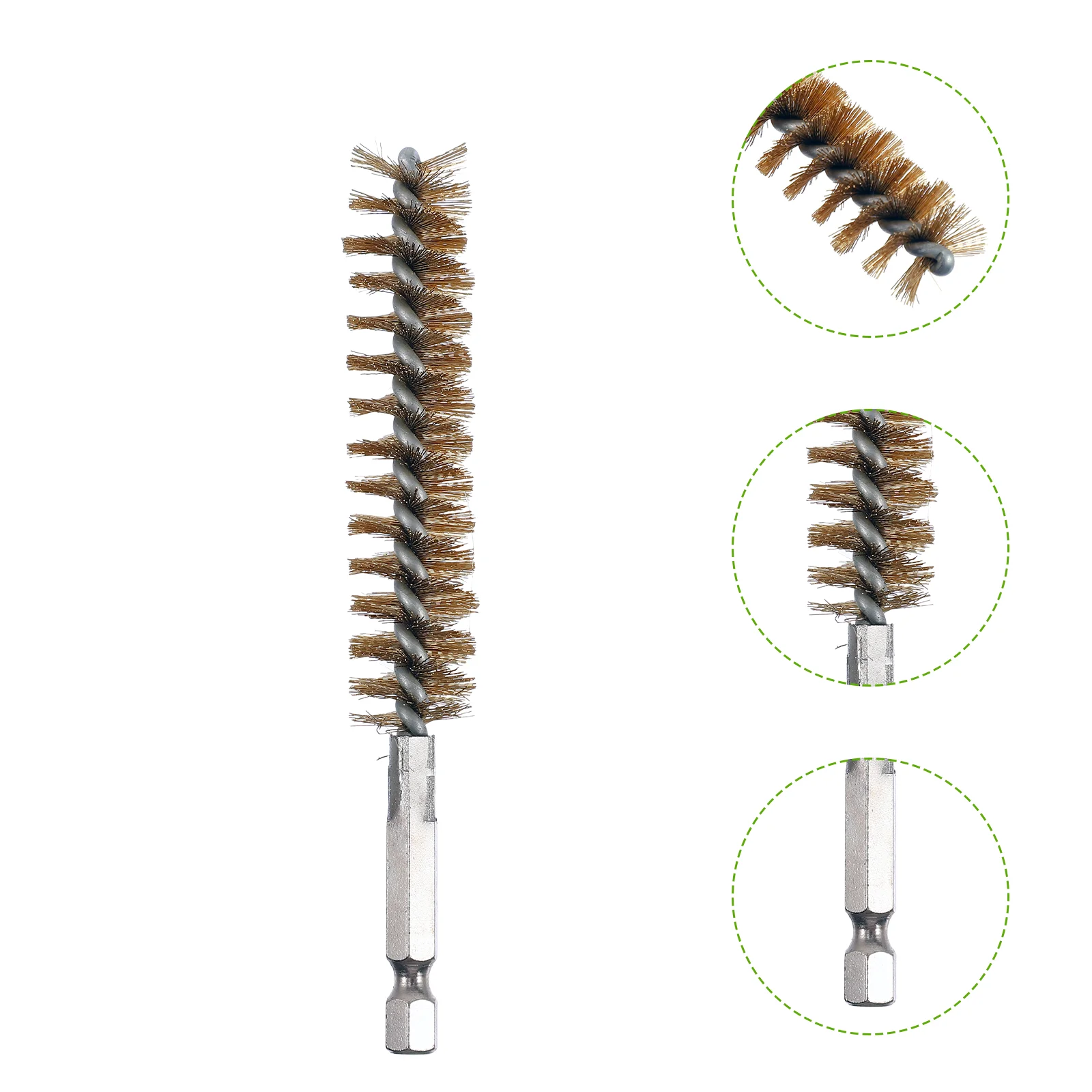 6 шт, щетка с шестигранной ручкой, латунная щетка для чистки отверстий, прочные щетки с проволочным отверстием 
6 шт, щетка с шестигранной ручкой, латунная щетка для чистки отверстий, прочные щетки с проволочным отверстием