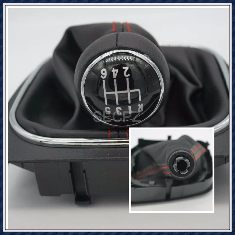 DZ New 6 Speed Gear Shift Knob With Leather Boot For VW Golf 6 Mk6 2010 2011 2012 2013 2014 Jetta 6 Mk6 2011 2012 2013 2014
DZ New 6 Speed Gear Shift Knob With Leather Boot For VW Golf 6 Mk6 2010 2011 2012 2013 2014 Jetta 6 Mk6 2011 2012 2013 2014