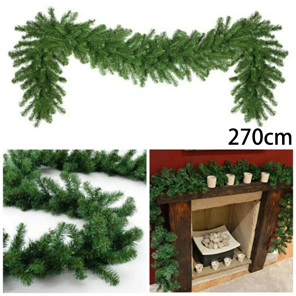 Green Spruce Garland Shop display 200-Heads Artificial Pine Christmas Xmas Green High Quality Practical Durable
Green Spruce Garland Shop display 200-Heads Artificial Pine Christmas Xmas Green High Quality Practical Durable