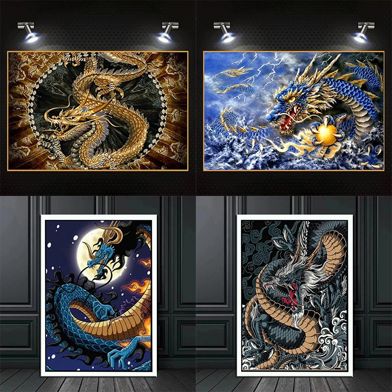 Chinese Mythical Dragon Canvas Painting Modern Art Painting Chinese Dragon Painting Family Living Room Decoration
Chinese Mythical Dragon Canvas Painting Modern Art Painting Chinese Dragon Painting Family Living Room Decoration