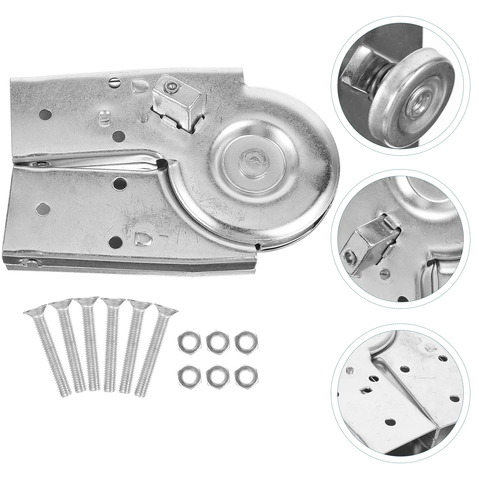 Heavy Duty Hinge Connector Attic Ladder Parts Folding Step Aluminum Alloy Switch Hasp
Heavy Duty Hinge Connector Attic Ladder Parts Folding Step Aluminum Alloy Switch Hasp