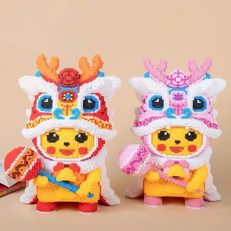 Anime Pokemon Compatible Building Blocks Educational Assembled Toys Boys Girls Cartoon Gift Puzzle 3D Decoration Pikachu
Anime Pokemon Compatible Building Blocks Educational Assembled Toys Boys Girls Cartoon Gift Puzzle 3D Decoration Pikachu