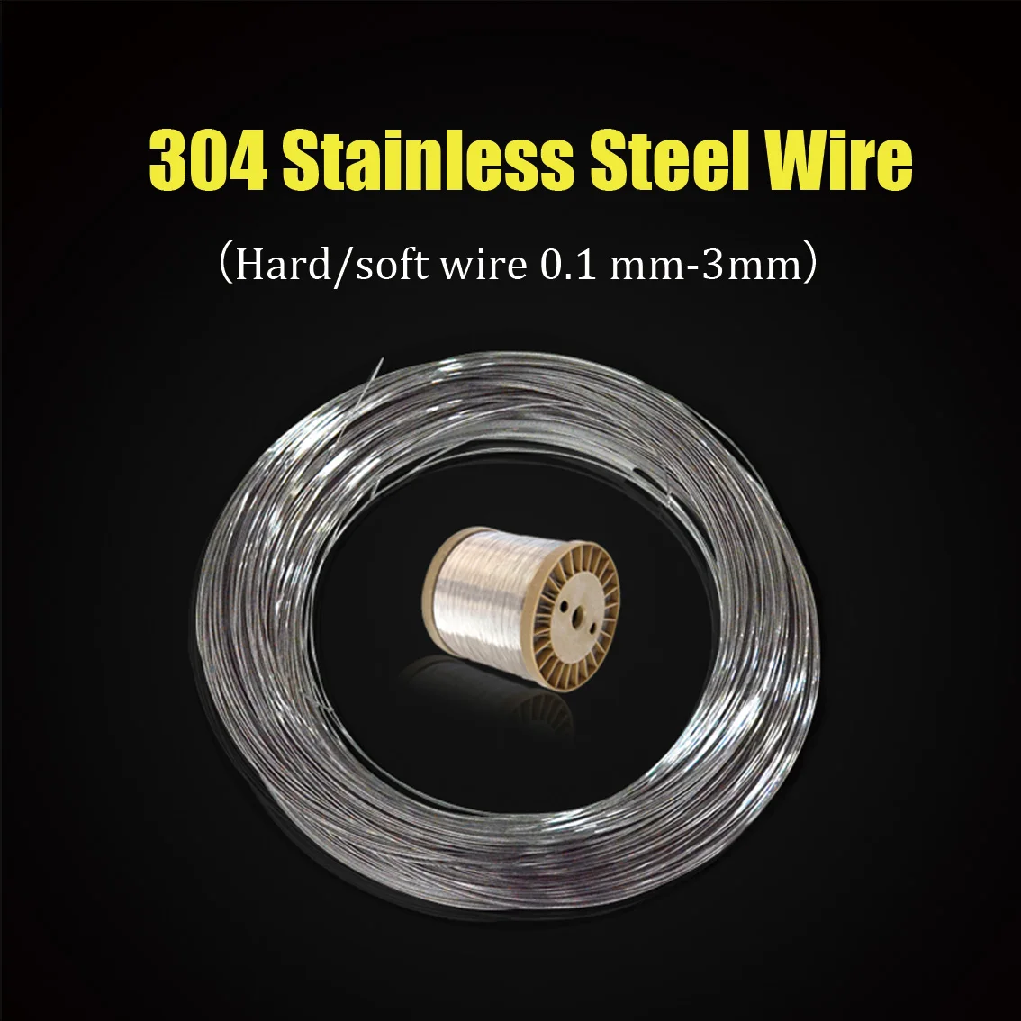 Проволока из нержавеющей стали 304 0,1/0,2/0,3/0,4/0,5/0,6 0,8/1,0/1,2/1,5/2/2,5/3 мм, мягкая/жесткая стальная проволока, одножильная, круглая, яркий шелк
Проволока из нержавеющей стали 304 0,1/0,2/0,3/0,4/0,5/0,6 0,8/1,0/1,2/1,5/2/2,5/3 мм, мягкая/жесткая стальная проволока, одножильная, круглая, яркий шелк