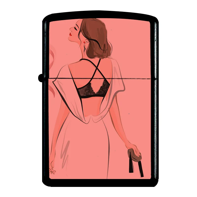 Fashion Girl Printing No Logo Metal Shell For ZP Gasoline Petrol Lighter Outer Replace Protect Case No Liner Smoking Accessory
Fashion Girl Printing No Logo Metal Shell For ZP Gasoline Petrol Lighter Outer Replace Protect Case No Liner Smoking Accessory