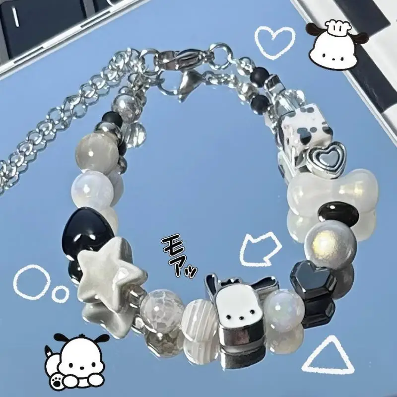 Sanrio Kawali полакко браслет Бисероплетение Аксессуары Универсальный тренд Ins аниме милый мультфильм друг подарок на день рождения для девочек
Sanrio Kawali полакко браслет Бисероплетение Аксессуары Универсальный тренд Ins аниме милый мультфильм друг подарок на день рождения для девочек