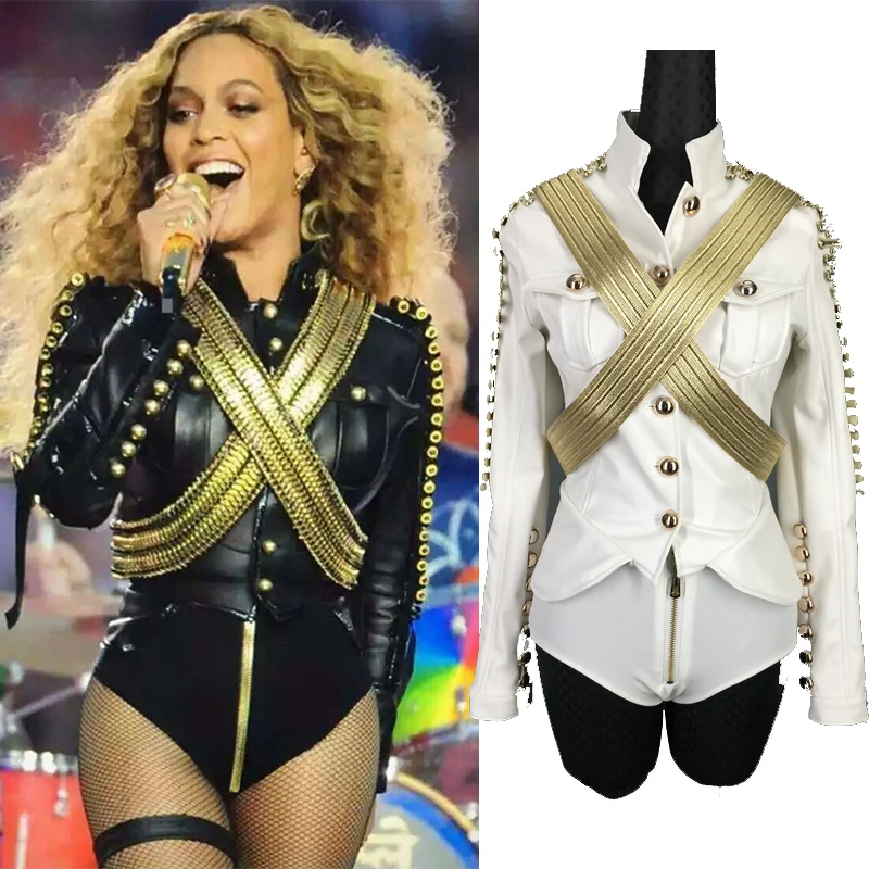 Новинка, кожаная одежда Beyonce, комплект из 2 предметов, женская одежда для сцены певицы, ночного клуба, бара, диджея, костюм для танцев на шесте, искусственная кожа
Новинка, кожаная одежда Beyonce, комплект из 2 предметов, женская одежда для сцены певицы, ночного клуба, бара, диджея, костюм для танцев на шесте, искусственная кожа